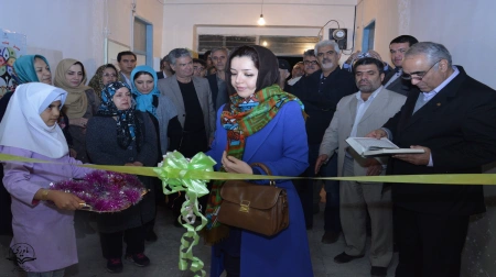 افتتاح مدارس خراسان جنوبی آبان 1393 مدرسه دوکلاسه هاشمی سرایان
